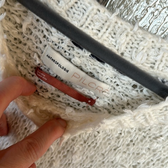 Anthropologie Pilcro Petra Feathered Sweater in size Medium. - Picture 9 of 11